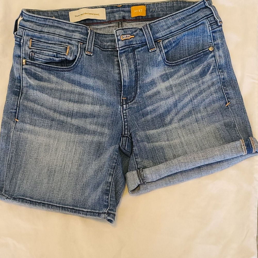 Pilcro & The Letterpress Jean Shorts Size 27